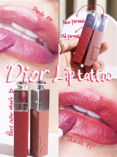 dior lip tattoo swatches|dior lip tattoo price.